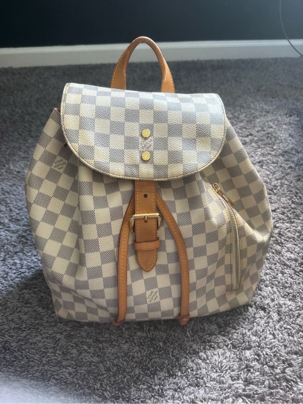 Louis Vuitton Sperone MM Damier Azur Backpack